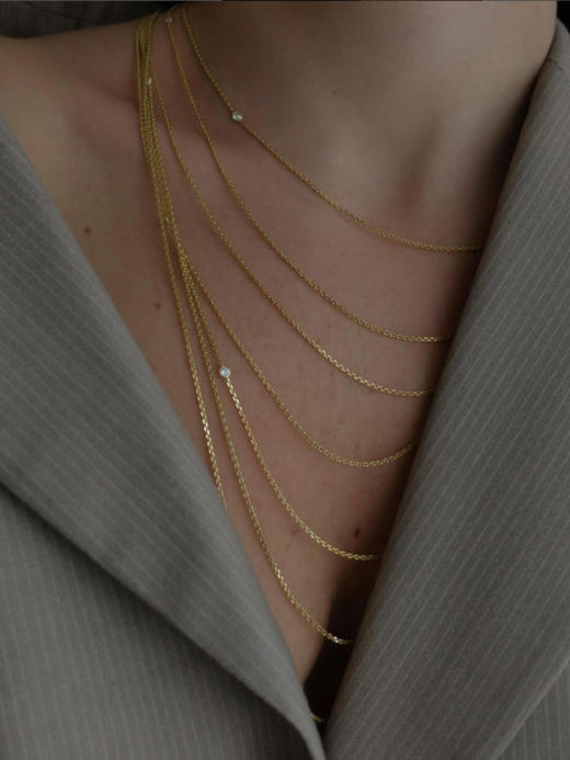 LDMO｜COLLANA SOPHIA Necklace 金色多层项链 商品图4
