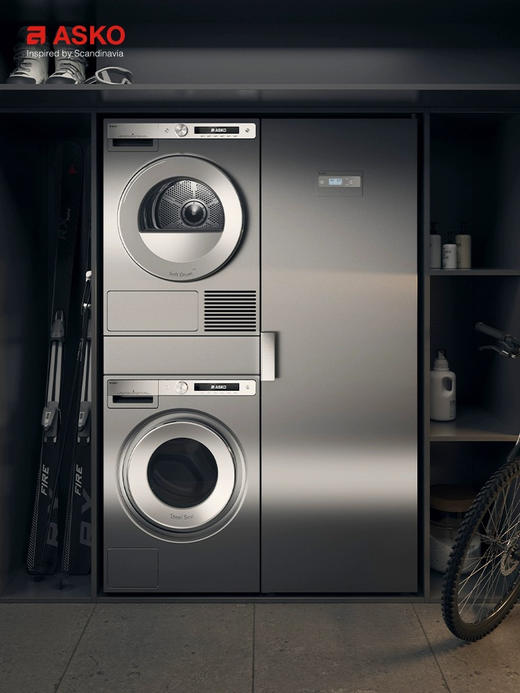 ASKO欧洲进口家用185cm热泵衣物护理机DC7784HP 商品图3