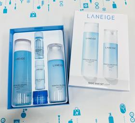 兰芝两件套 #清爽（水乳+水乳小样+睡眠面膜小样)（512411）