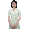 IWY/绿色艺考生礼服女不规则职业装西装连衣裙高级感主持Q899 商品缩略图4