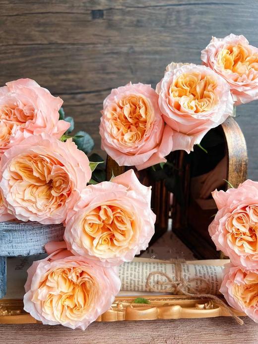 想象玫瑰【勇敢一点，你比自己想象得更好】简小姐精选奥斯汀玫瑰 想象10枝 2件包邮 下单72小时发出 商品图1