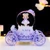 8-12岁女孩水晶球音乐盒公主马车旋转八音盒女生儿童生日毕业礼物 商品缩略图2