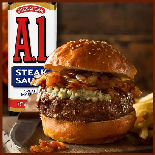 【中欧班列精选2瓶】美国进口 卡夫A1牛排调味酱 283g*2 SHRW 商品图3