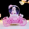 8-12岁女孩水晶球音乐盒公主马车旋转八音盒女生儿童生日毕业礼物 商品缩略图1