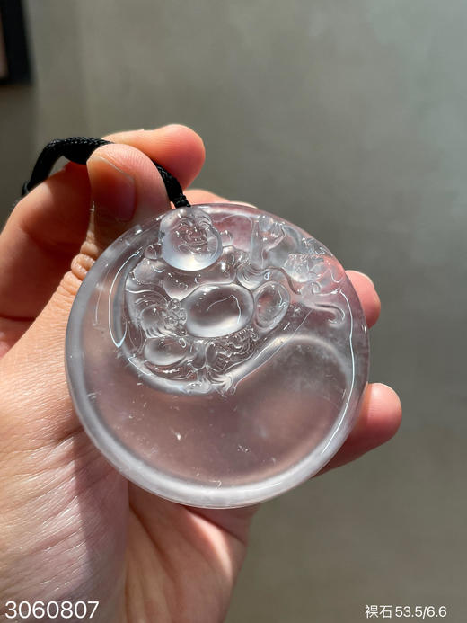 玻璃佛公裸石【3060807】具体价格微信咨询 商品图0