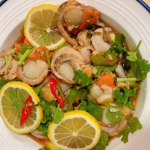 【下单后48小时发货】山东长岛红贝扇贝3斤装左右 商品图2