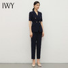IWY/藏青色西装套装女高端职业正装女比亚迪王朝小西装外套工服C13216+PS13215 商品缩略图2