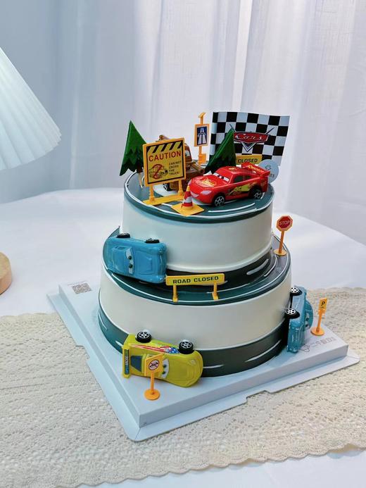 双层蛋糕 - 汽车总动员 商品图2