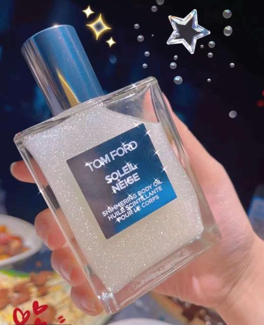 TF雪映❄️流光香氛身体油100ml 💥实物真的太美太闪了，味道是冰雪融化后的香甜❗️一点都不油腻哦🤍自用送人🎁都很🉑️ ！美国代购，无中文标签，介意慎拍 F 商品图2