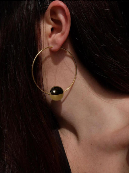 LDMO｜ORECCHINI BULLE Hoops 金珠耳环 商品图1
