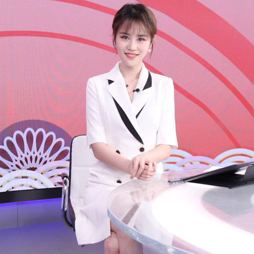 IWY/白色演讲主持人正装女气质通勤职业西装连衣裙医美工Q323 商品图3
