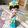 中国风汉服女孩石膏娃娃涂色模型填色涂鸦摆件桌面摆设新年礼品 商品缩略图9