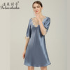 SK-S5694新款中袖蕾丝性感桑蚕丝真丝睡裙 S5694 商品缩略图3