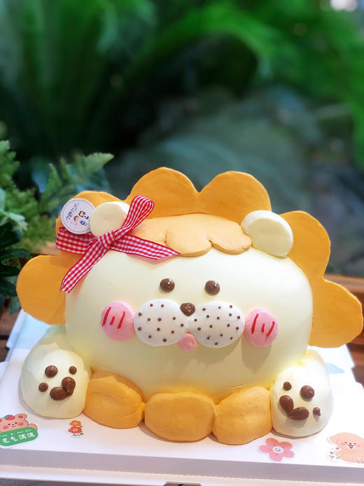异形狮子奶油蛋糕 下单前请仔细阅读商品详情 商品图1
