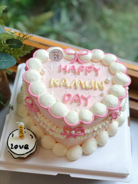 心形奶油蛋糕 下单前请仔细阅读商品详情