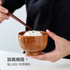 酸枣木碗木头碗家用日式儿童饭碗大号木质汤碗木勺餐具套装 商品缩略图3