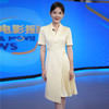 IWY/黄色西装连衣裙女气质轻奢法式百褶裙上镜主持人正装232009Q1 商品缩略图4