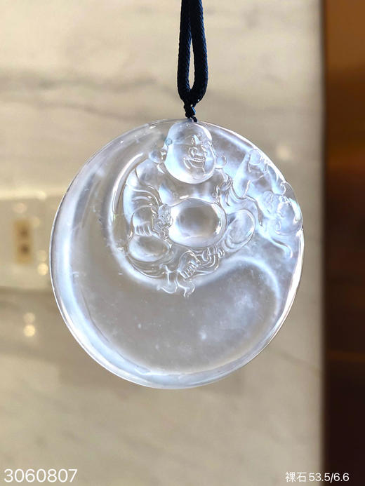 玻璃佛公裸石【3060807】具体价格微信咨询 商品图3
