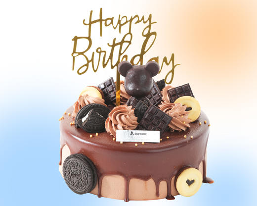 冰淇淋蛋糕6英寸2选1（蜜桃茉莉味/巧克力味） 商品图1