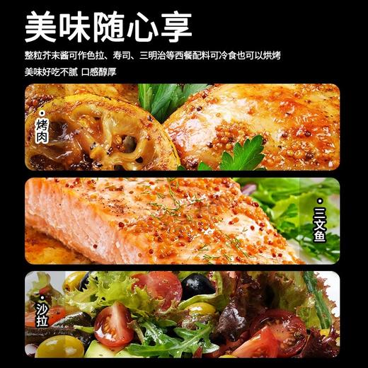 【中欧班列精选】法国原装进口欧萨整粒粗粒芥末籽酱350g/820g SHRW 商品图3