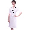 IWY/白色演讲主持人正装女气质通勤职业西装连衣裙医美工Q323 商品缩略图4