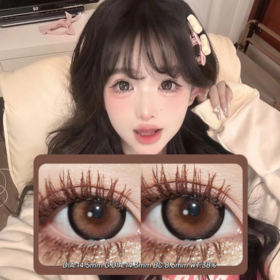 Doriscon年抛·恶魔芝士·14.5mm(着色参考14.3mm) 0-1000度(无525/575) 韩产进口·(建议佩戴6-8个月左右更换)