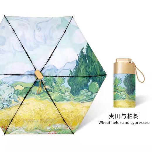 小巧便携胶囊太阳伞防晒防紫外线遮阳晴雨伞两用女迷你五折叠口袋 商品图7