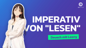 德语易错点：lesen 的命令式