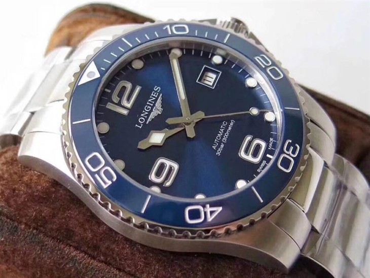 ZF厂浪琴康卡斯潜水系列蓝盘腕表首发详解