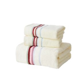 恒源祥HYX003MJ倾心浴巾三件套（米黄色）【CZ】