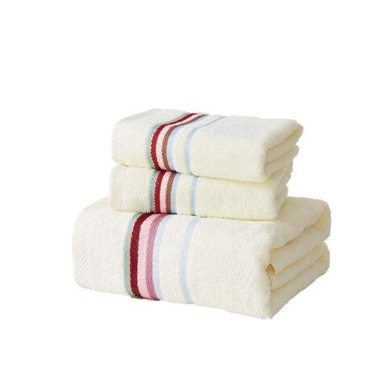 恒源祥HYX003MJ倾心浴巾三件套（米黄色）【CZ】 商品图0