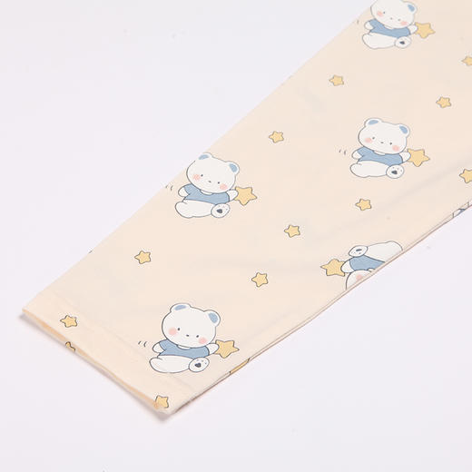 都市丽人眯雅佳26支棉质单面童装棉质薄款长袖长裤类家居服套装JH31B1 商品图5