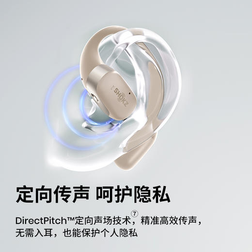 【加赠筋膜枪   开放式佩戴舒服】韶音（SHOKZ）开放式蓝牙耳机 定向传声 轻盈佩戴 稳固贴合 商品图5