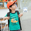 贝贝怡卡通飞机男童短袖T恤衫夏季儿童半袖男宝宝纯棉上衣夏装潮 商品缩略图1