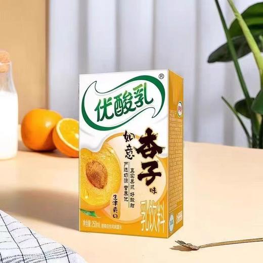 伊利优酸乳杏子味 250ml*24盒/箱 商品图2