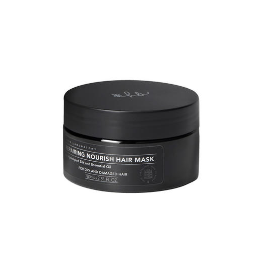 英国HL 黑晶发膜焕然柔亮护发素200ml全效奢护高级木质香滋养顺滑 商品图0