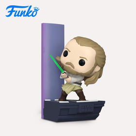 Funko POP! Deluxe Star Wars 星球大战《命运的决斗》 Qui-Gon Jinn 魁刚·金 公仔手办摆件 63196