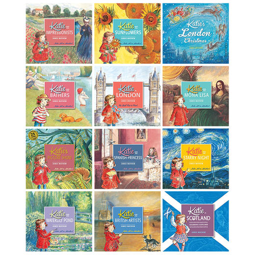   Katie  凯蒂艺术之旅系列12册英文原版 商品图1