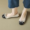 ZHR女鞋休闲小香风浅口单鞋女气质晚晚风温柔鞋软底包头豆豆鞋女 商品缩略图5