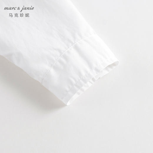 马克珍妮秋装新款 女童学院风不规则百褶边连衣裙 儿童裙子231388 商品图4