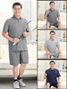 【GZ】无忧购夏季T恤短裤中老年男装父亲运动套装5299（截单后7天发货)25年清仓捡漏 商品缩略图1