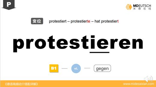 protestieren 商品图0