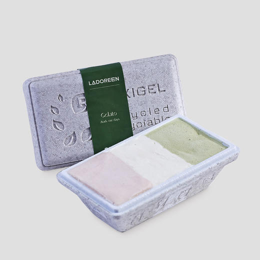 冰淇淋家庭装B（500g/盒 开心果/荔枝奶酪/茉莉蜜桃 ） 商品图0