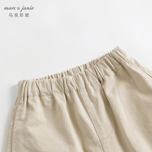 【户外风】马克珍妮秋装新款男童纯棉休闲裤儿童束脚裤长裤231688 商品图3