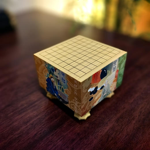 非常迷你本榧棋墩，颜色请备注。980元含棋墩一个，罐一对，棋子一小份。装饰品 商品图6