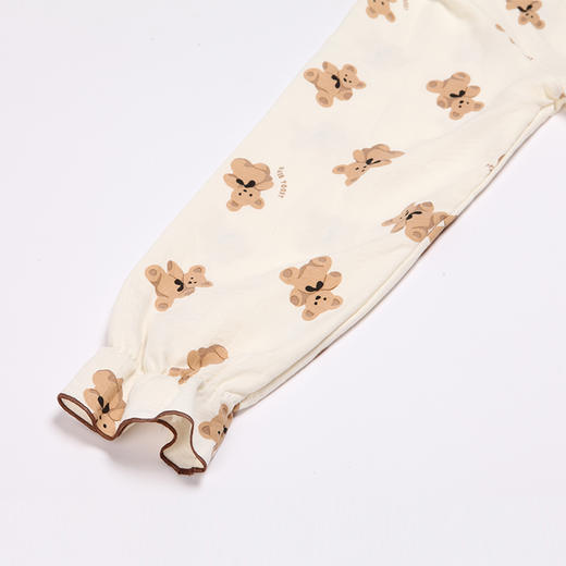 都市丽人好睡好眠女士睡衣软绵绵1.0梭织棉薄款长袖长裤类家居服套装LH31F4 商品图6