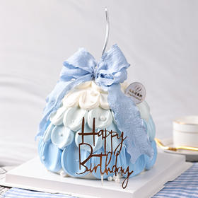 蝴蝶结许愿塔-鲜果奶油蛋糕【惠州】