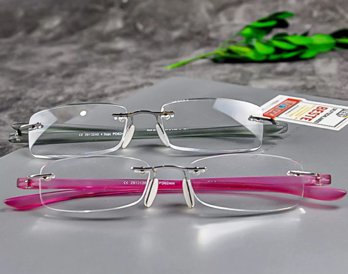 宜视宝ESCHENBACH弹性镜腿老花镜舒适简约优雅高清老人眼镜2913