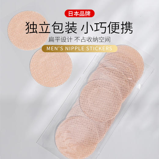 日本 Worldlife和匠 一次性男士胸贴 轻薄无感 安全黏胶 网眼透气 独立包装 商品图8