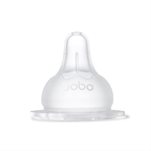 乐儿宝（bobo）奶嘴婴儿宽口径奶瓶奶嘴 宽口径硅胶奶嘴5A奶嘴特软 商品图4